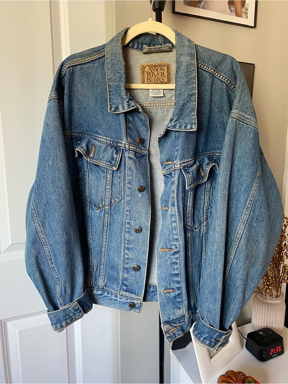 Canyon River Blues Oversized Denim Jacket